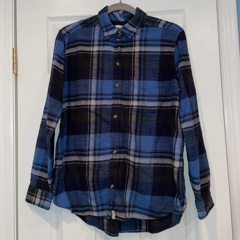 American Eagle Blue Flannel